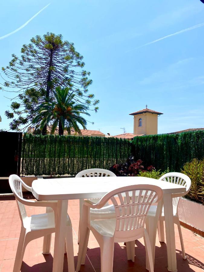 Studio Menton Proche Mer Climatise Wifi Exteriör bild